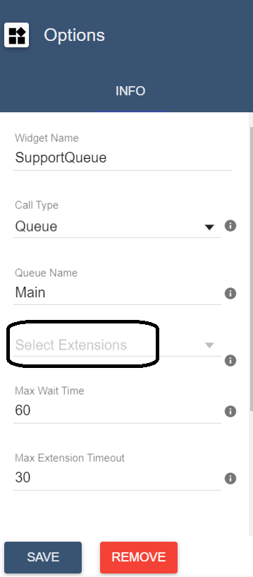 Call Queues example